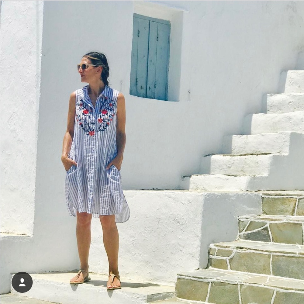 Summer shirt dress